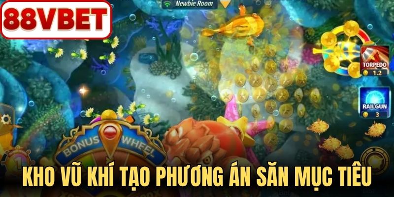Kho vũ khí nhiều lớp tạo thêm phương án săn mục tiêu